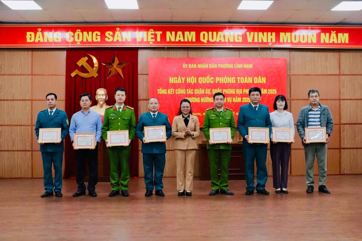 PHƯỜNG LĨNH NAM TỔNG KẾT CÔNG TÁC QUÂN SỰ, QUỐC PHÒNG NĂM 2025, PHƯƠNG HƯỚNG NHIỆM VỤ TRỌNG TÂM NĂM 2026- Ảnh 1.