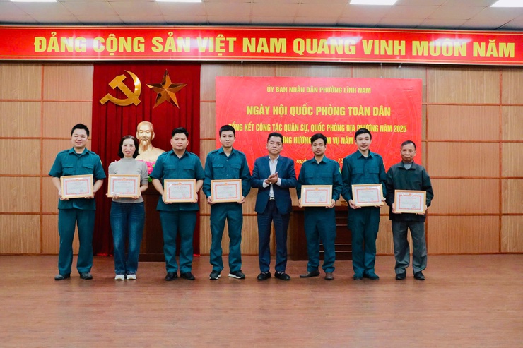 PHƯỜNG LĨNH NAM TỔNG KẾT CÔNG TÁC QUÂN SỰ, QUỐC PHÒNG NĂM 2025, PHƯƠNG HƯỚNG NHIỆM VỤ TRỌNG TÂM NĂM 2026- Ảnh 2.