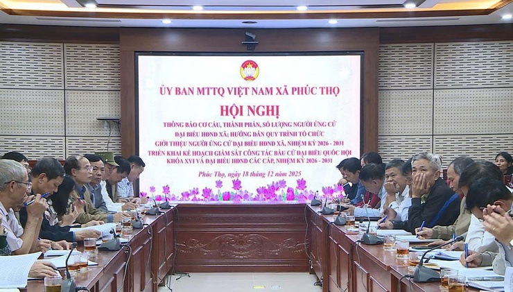 UBMTTQ Việt Nam xã thông báo số lượng, cơ cấu, thành phần người ứng cử đại biểu HĐND xã- Ảnh 6.