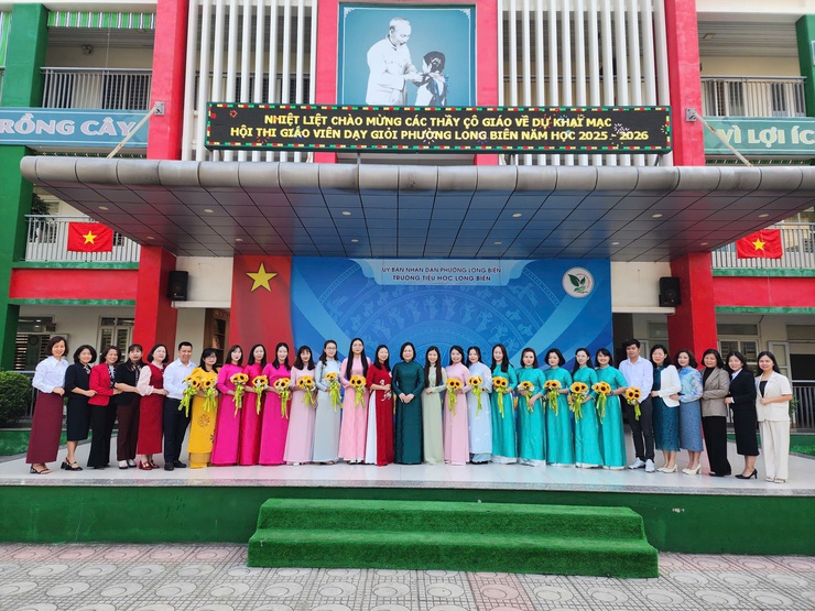 Phường Long Biên tổ chức Hội thi giáo viên giỏi cấp Tiểu học năm học 2025 - 2026- Ảnh 1.