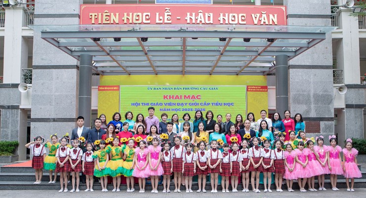 KHAI MẠC HỘI THI GIÁO VIÊN DẠY GIỎI CẤP TIỂU HỌC PHƯỜNG CẦU GIẤY NĂM HỌC 2025 - 2026- Ảnh 8.