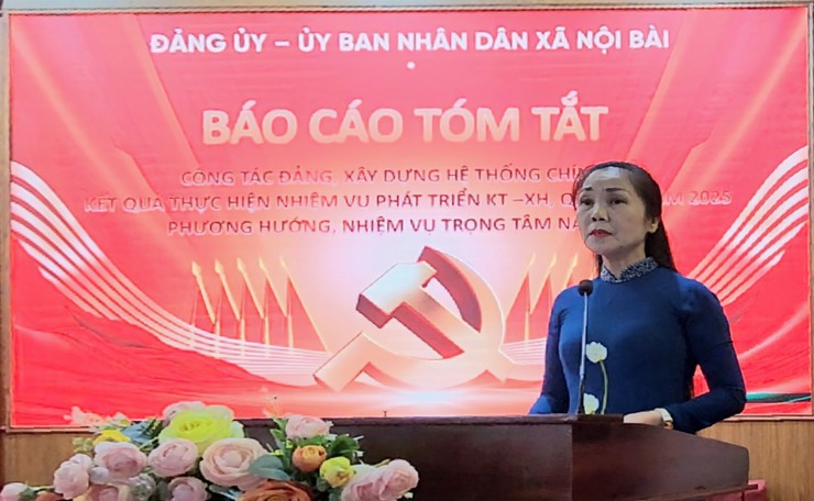 XÃ NỘI BÀI TỔNG KẾT CÔNG TÁC NĂM 2025, PHÁT ĐỘNG PHONG TRÀO THI ĐUA NĂM 2026 VỚI KHÍ THẾ MỚI- Ảnh 3.