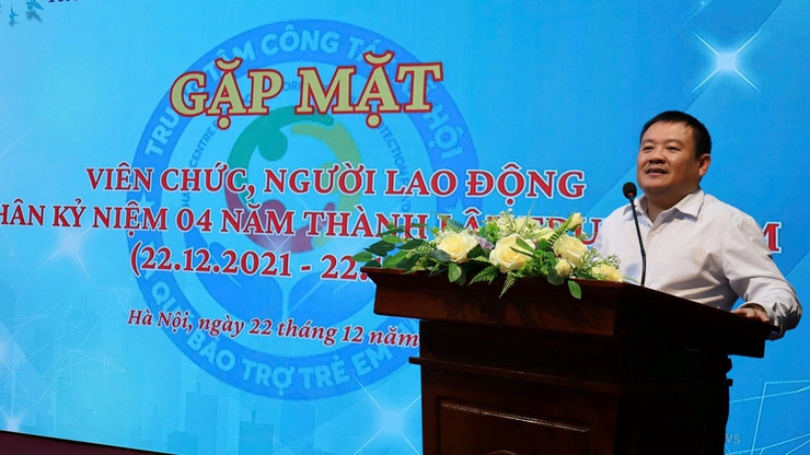 Kỷ niệm 04 năm thành lập Trung tâm Công tác xã hội và Quỹ Bảo trợ trẻ em Hà Nội (22/12/2021 - 22/12/2025) - Ảnh 1.