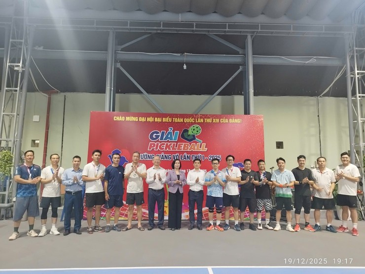 PHƯỜNG GIẢNG VÕ: TỔ CHỨC GIẢI PICKLEBALL LẦN THỨ NHẤT NĂM 2025- Ảnh 5.