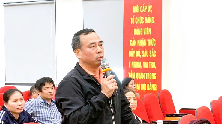 HĐND phường Tây Tựu tiếp xúc cử tri sau kỳ họp thứ 4 và tiếp xúc cử tri chuyên đề về thực hiện đảm bảo trật  tự văn minh đô thị trên địa bàn- Ảnh 4.