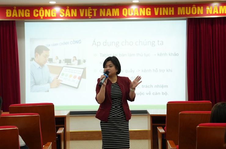 Tập huấn nâng cao kỹ năng hỗ trợ người yếu thế và chăm sóc khách hàng trong giải quyết thủ tục hành chính- Ảnh 3.