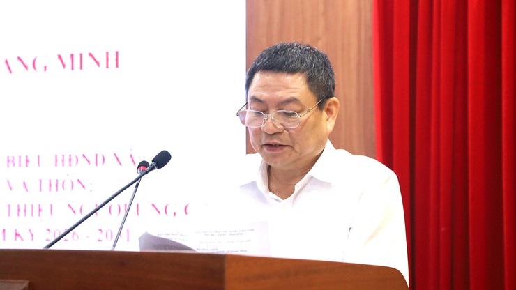 MTTQ xã Quang Minh hướng dẫn quy trình hiệp thương, giới thiệu người ứng cử đại biểu HĐND xã khóa II, nhiệm kỳ 2026-2031.- Ảnh 2.