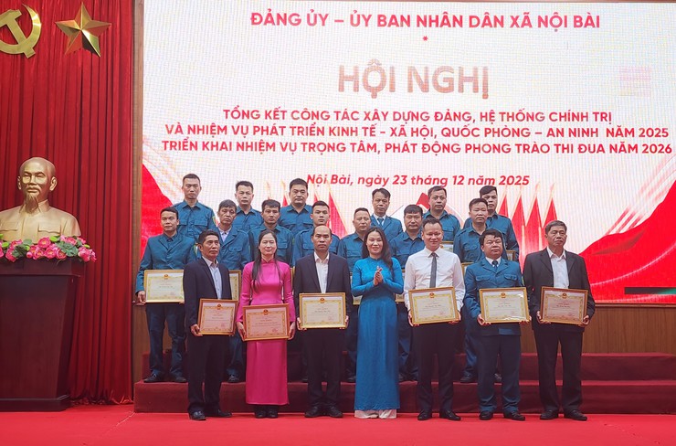 XÃ NỘI BÀI TỔNG KẾT CÔNG TÁC NĂM 2025, PHÁT ĐỘNG PHONG TRÀO THI ĐUA NĂM 2026 VỚI KHÍ THẾ MỚI- Ảnh 18.