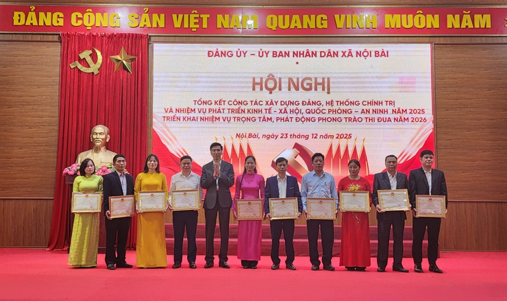 XÃ NỘI BÀI TỔNG KẾT CÔNG TÁC NĂM 2025, PHÁT ĐỘNG PHONG TRÀO THI ĐUA NĂM 2026 VỚI KHÍ THẾ MỚI- Ảnh 17.