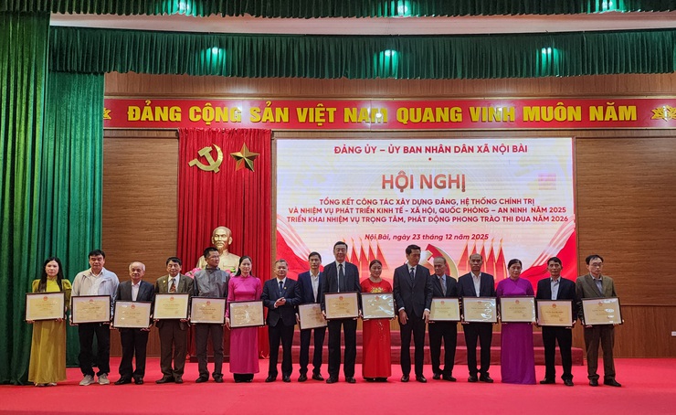 XÃ NỘI BÀI TỔNG KẾT CÔNG TÁC NĂM 2025, PHÁT ĐỘNG PHONG TRÀO THI ĐUA NĂM 2026 VỚI KHÍ THẾ MỚI- Ảnh 21.