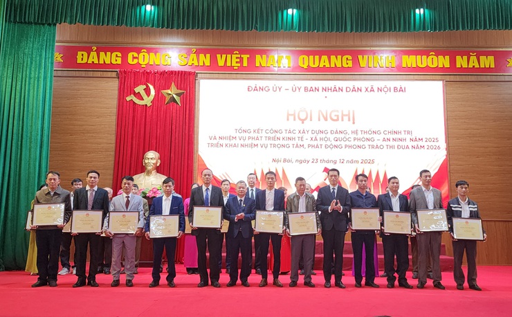 XÃ NỘI BÀI TỔNG KẾT CÔNG TÁC NĂM 2025, PHÁT ĐỘNG PHONG TRÀO THI ĐUA NĂM 2026 VỚI KHÍ THẾ MỚI- Ảnh 20.