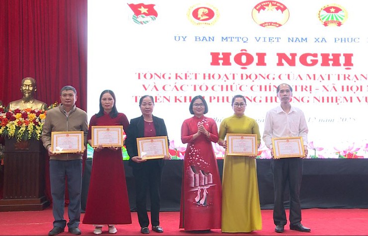 Hội nghị tổng kết hoạt động của MTTQ và các tổ chức chính trị – xã hội năm 2025, triển khai phương hướng, nhiệm vụ năm 2026- Ảnh 9.