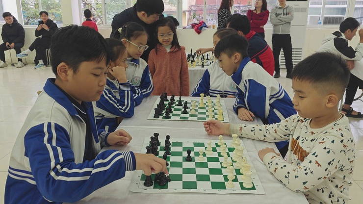 PHƯỜNG ĐÔNG NGẠC TỔ CHỨC GIẢI CỜ VUA TRONG KHUÔN KHỔ ĐẠI HỘI TDTT LẦN THỨ I, NĂM 2025- Ảnh 2.