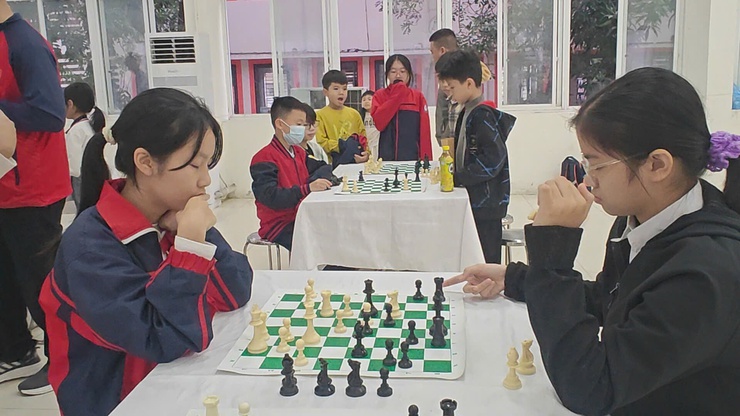 PHƯỜNG ĐÔNG NGẠC TỔ CHỨC GIẢI CỜ VUA TRONG KHUÔN KHỔ ĐẠI HỘI TDTT LẦN THỨ I, NĂM 2025- Ảnh 1.