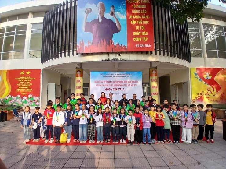 PHƯỜNG ĐÔNG NGẠC TỔ CHỨC GIẢI CỜ VUA TRONG KHUÔN KHỔ ĐẠI HỘI TDTT LẦN THỨ I, NĂM 2025- Ảnh 11.