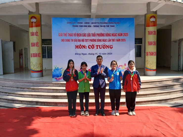 GIẢI CỜ TƯỞNG ĐẠI HỘI TDTT PHƯỜNG ĐÔNG NGẠC LẦN THỨ I, NĂM 2025 ĐÃ DIỄN RA ĐẦY TRÍ TUỆ VÀ THÀNH CÔNG TỐT ĐẸP!- Ảnh 10.