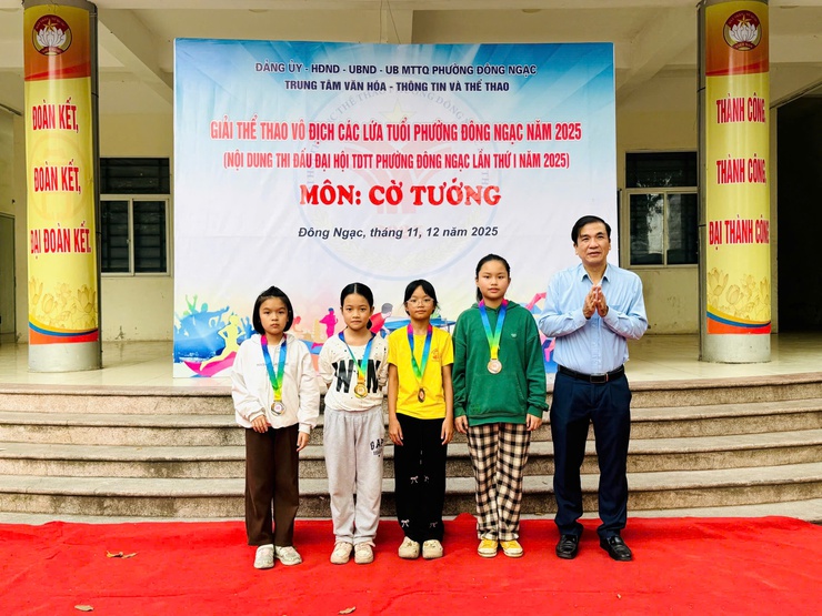 GIẢI CỜ TƯỞNG ĐẠI HỘI TDTT PHƯỜNG ĐÔNG NGẠC LẦN THỨ I, NĂM 2025 ĐÃ DIỄN RA ĐẦY TRÍ TUỆ VÀ THÀNH CÔNG TỐT ĐẸP!- Ảnh 14.