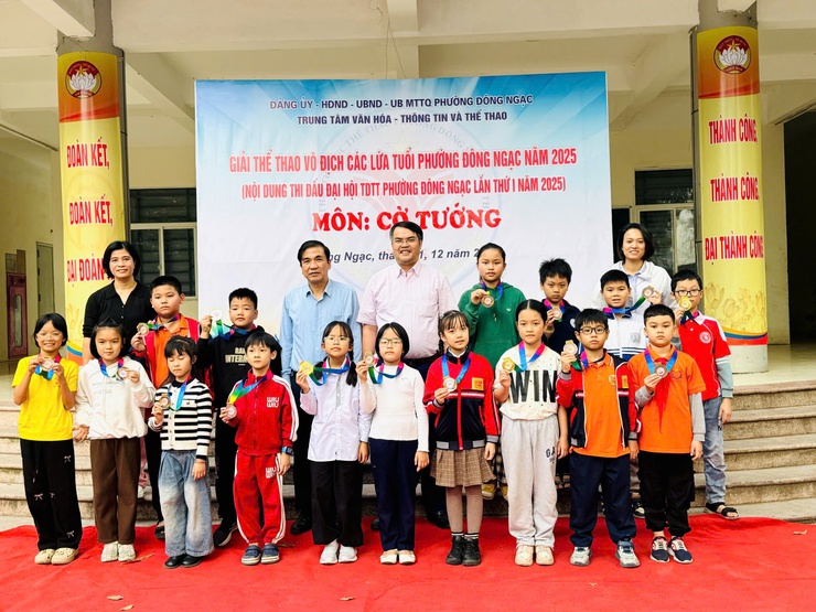 GIẢI CỜ TƯỞNG ĐẠI HỘI TDTT PHƯỜNG ĐÔNG NGẠC LẦN THỨ I, NĂM 2025 ĐÃ DIỄN RA ĐẦY TRÍ TUỆ VÀ THÀNH CÔNG TỐT ĐẸP!- Ảnh 16.