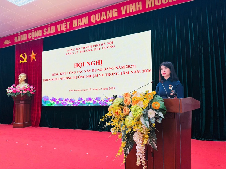 Đảng ủy phường Phú Lương tổng kết công tác năm 2025, triển khai nhiệm vụ năm 2026- Ảnh 3.