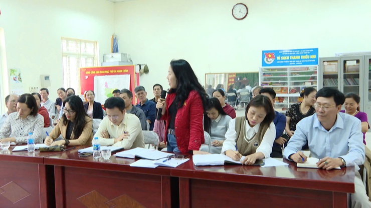 HĐND-UBND xã Thanh Trì làm việc với lãnh đạo, cán bộ thôn Lưu Phái, Tự Khoát, Phố Lưu Phái, Trung đoàn 17, C5-X55, Nhà in-BTTM, Tecco Sky- Ảnh 6.