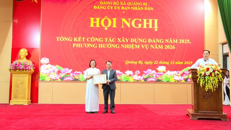 Đảng ủy UBND xã Quảng Bị&nbsp;tổng kết công tác năm 2025, triển khai nhiệm vụ năm 2026- Ảnh 2.