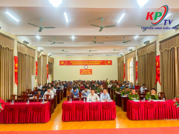 UBND xã Kiều Phú triển khai nhiều nhiệm vụ trọng tâm về an ninh, trật tự và phòng cháy chữa cháy, thu hồi vật liệu nổ, công cụ hỗ trợ và đốt pháo nổ trước trong và sau Tết Nguyên đán 2026- Ảnh 1.
