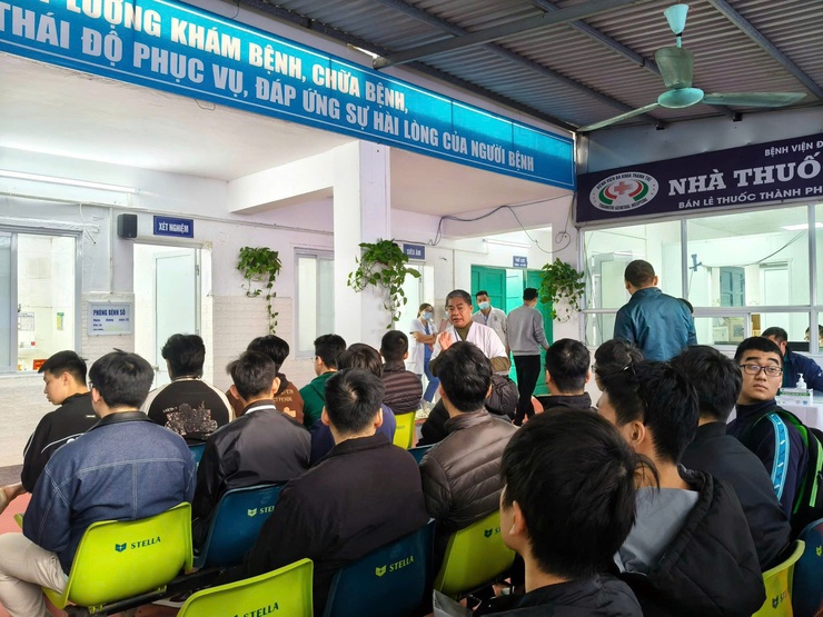 BỆNH VIỆN ĐA KHOA THANH TRÌ: HOÀN THÀNH CÔNG TÁC KHÁM TUYỂN NGHĨA VỤ QUÂN SỰ VÀ NGHĨA VỤ THAM GIA CÔNG AN NHÂN DÂN NĂM 2026 - Ảnh 3.