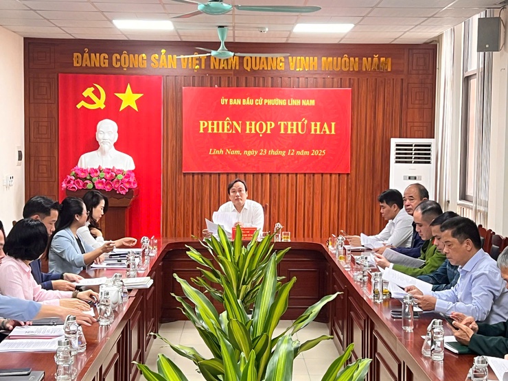 Phường Lĩnh Nam triển khai nhiệm vụ công tác bầu cử- Ảnh 2.