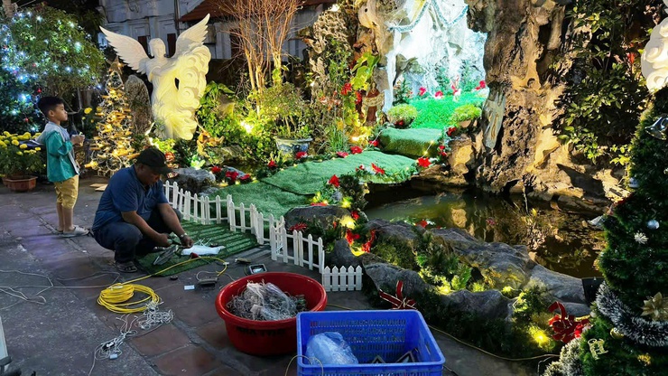 Phú Xuyên: Ngập tràn không khí chào đón Noel ở các Giáo xứ, họ đạo- Ảnh 6.