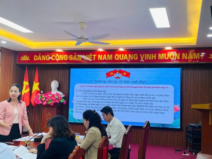 Xã Vĩnh Thanh hướng dẫn giới thiệu người ứng cử đại biểu HĐND xã nhiệm kỳ 2026 – 2031- Ảnh 2.