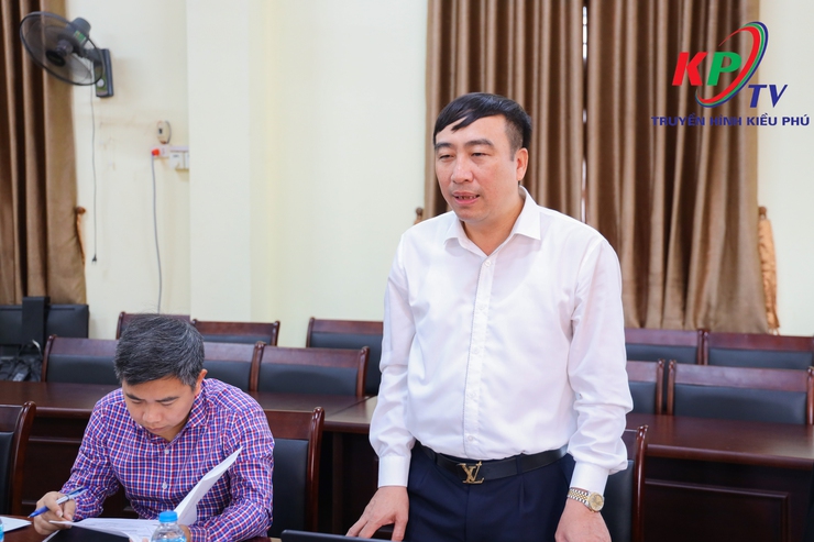 Đảng uỷ xã Kiều Phú tổ chức hội nghị Trao đổi một số nội dung liên quan đến triển khai đầu tư xây dựng Dự án các Trường Đại học trên địa bàn xã Kiều Phú- Ảnh 10.