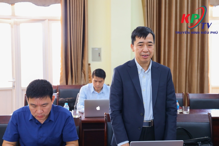 Đảng uỷ xã Kiều Phú tổ chức hội nghị Trao đổi một số nội dung liên quan đến triển khai đầu tư xây dựng Dự án các Trường Đại học trên địa bàn xã Kiều Phú- Ảnh 4.