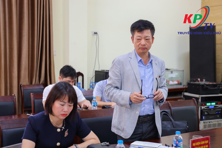 Đảng uỷ xã Kiều Phú tổ chức hội nghị Trao đổi một số nội dung liên quan đến triển khai đầu tư xây dựng Dự án các Trường Đại học trên địa bàn xã Kiều Phú- Ảnh 3.