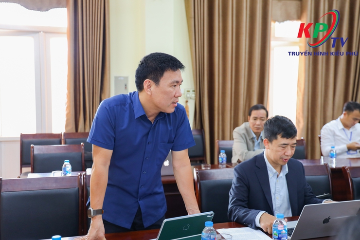 Đảng uỷ xã Kiều Phú tổ chức hội nghị Trao đổi một số nội dung liên quan đến triển khai đầu tư xây dựng Dự án các Trường Đại học trên địa bàn xã Kiều Phú- Ảnh 5.