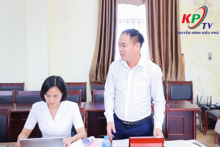 Đảng uỷ xã Kiều Phú tổ chức hội nghị Trao đổi một số nội dung liên quan đến triển khai đầu tư xây dựng Dự án các Trường Đại học trên địa bàn xã Kiều Phú- Ảnh 8.