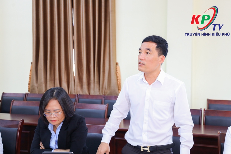 Đảng uỷ xã Kiều Phú tổ chức hội nghị Trao đổi một số nội dung liên quan đến triển khai đầu tư xây dựng Dự án các Trường Đại học trên địa bàn xã Kiều Phú- Ảnh 7.