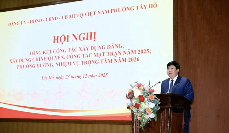Phường Tây Hồ: Kết quả bước đầu trong năm đầu vận hành mô hình chính quyền địa phương hai cấp- Ảnh 2.