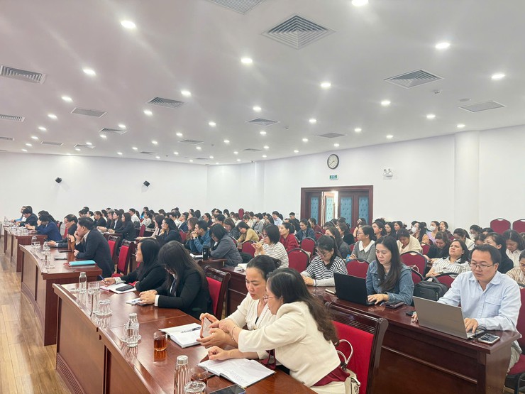 Công đoàn Phường Cầu Giấy tổ chức Hội nghị tập huấn nghiệp vụ công tác tài chính Công đoàn cơ sở- Ảnh 2.