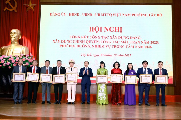 Phường Tây Hồ: Kết quả bước đầu trong năm đầu vận hành mô hình chính quyền địa phương hai cấp- Ảnh 3.