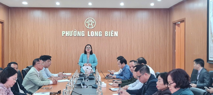 HỘI NGHỊ THÔNG BÁO PHÂN BỔ CƠ CẤU, SỐ LƯỢNG NGƯỜI ỨNG CỬ ĐẠI BIỂU HĐND PHƯỜNG LONG BIÊN NHIỆM KỲ 2026 – 2031- Ảnh 1.