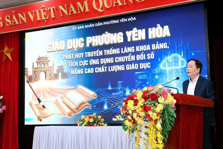 Phường Yên Hòa tổ chức Hội nghị tổng kết công tác năm 2025 và triển khai nhiệm vụ trọng tâm năm 2026- Ảnh 2.