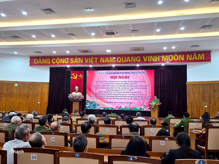 Phường Việt Hưng triển khai các giải pháp bảo đảm An ninh, trật tự, phòng chống tội phạm, ma túy, PCCC & CNCH dịp cuối năm 2025 - đầu năm 2026- Ảnh 1.