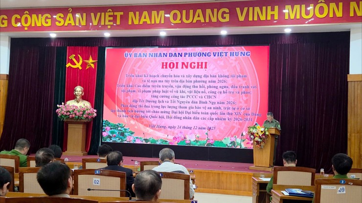 Phường Việt Hưng triển khai các giải pháp bảo đảm An ninh, trật tự, phòng chống tội phạm, ma túy, PCCC & CNCH dịp cuối năm 2025 - đầu năm 2026- Ảnh 6.