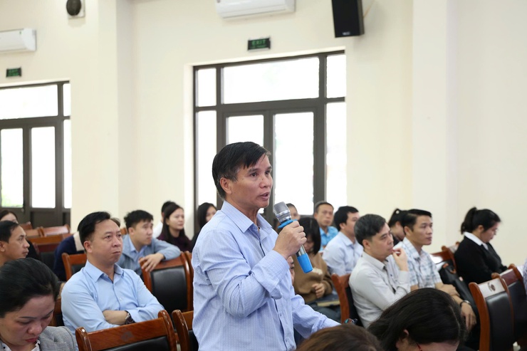 Đảng ủy xã Thiên Lộc tổ chức lớp bồi dưỡng kiến thức Quản trị hiệu suất và kỹ năng đánh giá kết quả thực hiện nhiệm vụ KPIs cho cán bộ, công chức, viên chức xã.- Ảnh 7.