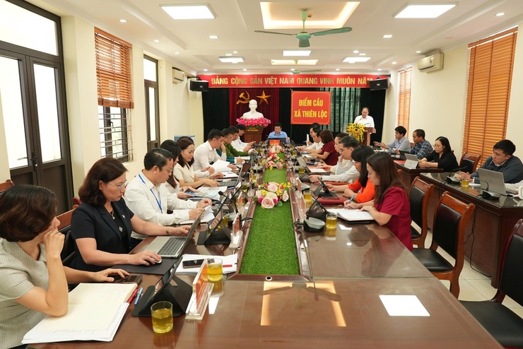 Hội nghị lần thứ Tư Ban chấp hành Đảng bộ xã Thiên Lộc, nhiệm kỳ 2025-2030- Ảnh 1.