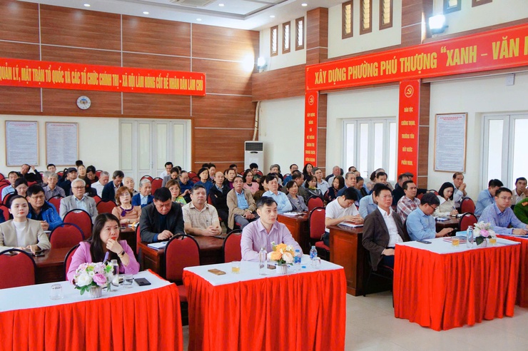 Phường Phú Thượng tổ chức hội nghị tập huấn công tác bầu cử đại biểu quốc hội khóa XVI và đại biểu HĐND các cấp, nhiệm kỳ 2026 – 2031- Ảnh 1.