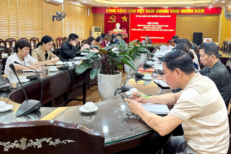 Phường Thanh Xuân triển khai ý tưởng tổ chức Ngày hội “Xuân Nhân Ái - Thanh Xuân kết nối cộng đồng”- Ảnh 1.