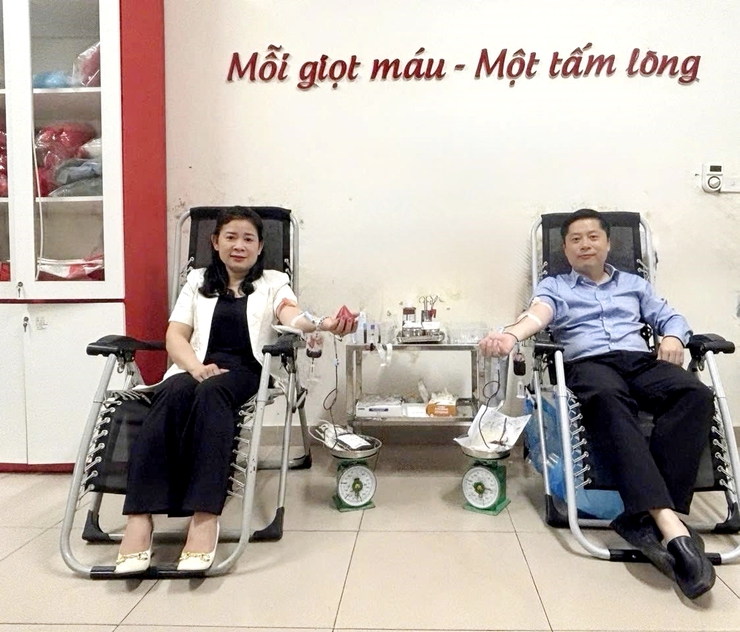 Phường Thanh Xuân đạt kết quả cao trong phong trào hiến máu tình nguyện năm 2025- Ảnh 1.