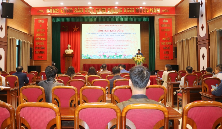 QUỐC OAI KHỞI CÔNG DỰ ÁN ĐẦU TƯ HỆ THỐNG PHÒNG CHÁY, CHỮA CHÁY TẠI MỘT SỐ TRƯỜNG HỌC- Ảnh 2.