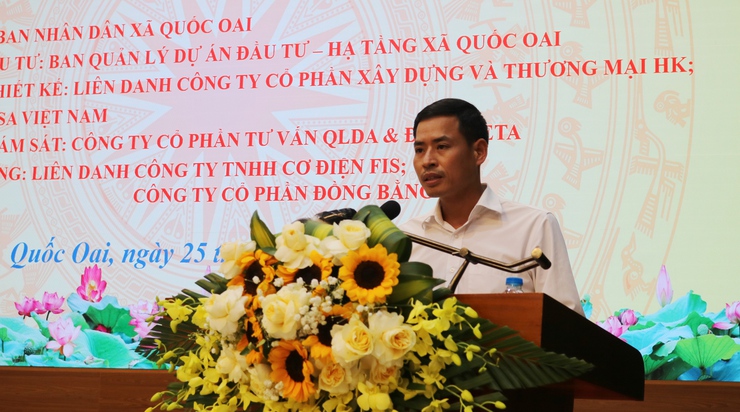 QUỐC OAI KHỞI CÔNG DỰ ÁN ĐẦU TƯ HỆ THỐNG PHÒNG CHÁY, CHỮA CHÁY TẠI MỘT SỐ TRƯỜNG HỌC- Ảnh 3.